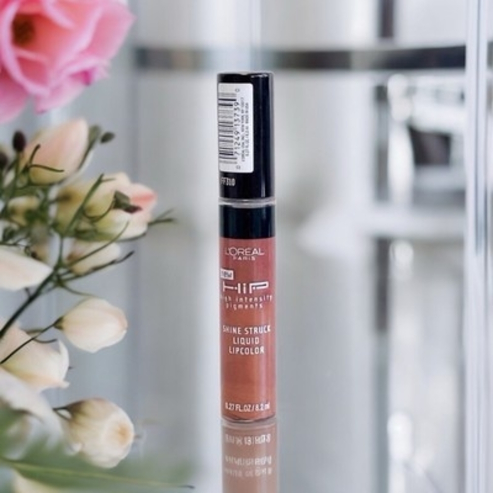 L'OREAL HIP Shine Struck Liquid Lipstick Lip Gloss 862 HARMLESS New